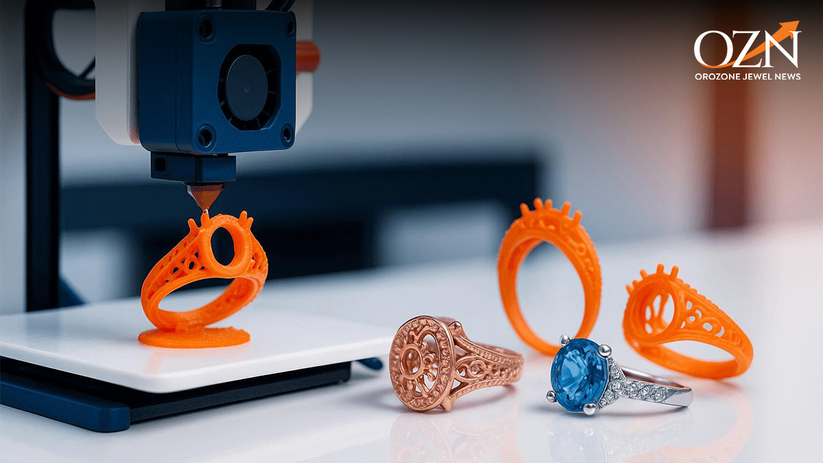 3D Printing Revolutionizes Jewellery Manufacturing with Precision and Efficiency