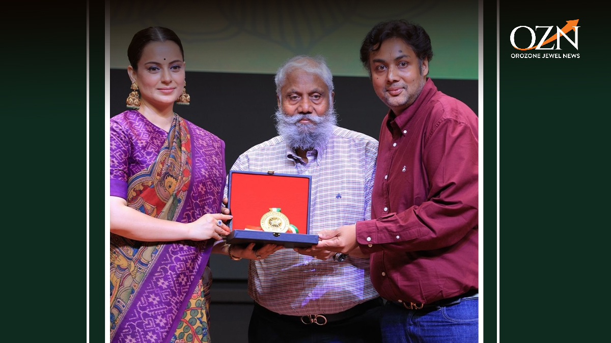 Jagdish Jewellers Recognised as Best Designer Jewellery Brand in Hyderabad at Rashtriya Samman 2026
