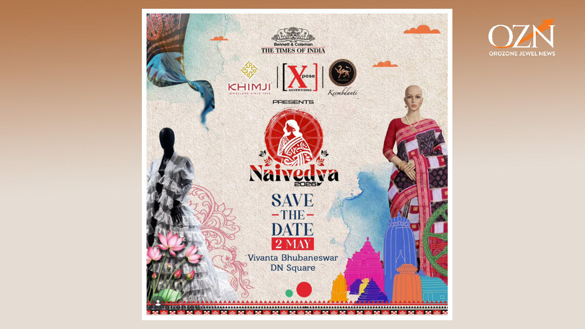 Khimji Jewellers Partners With Naivedya 2026 to Celebrate Odisha’s Heritage