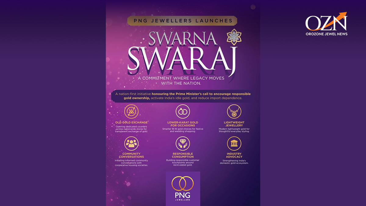 PNG Jewellers Launches Swarna Swaraj to Mobilise Dormant Household Gold