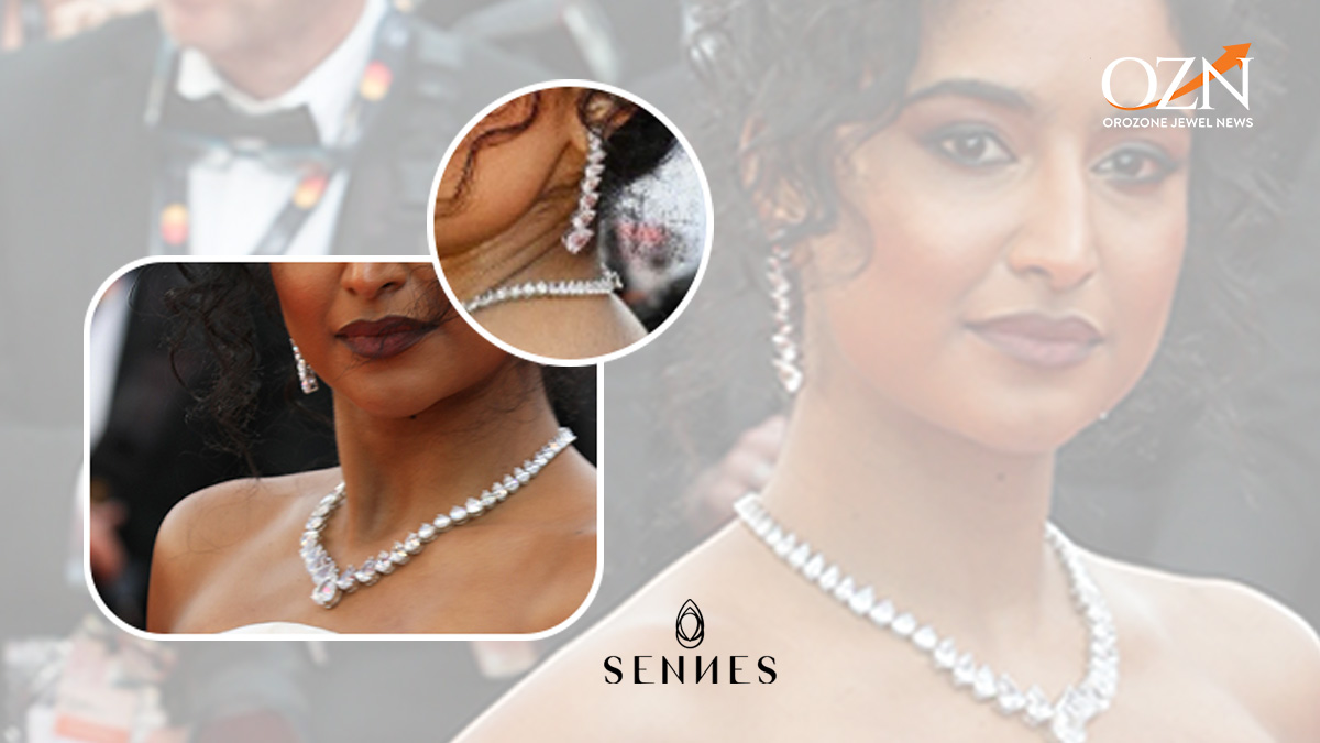 Sennes By Senco Makes Cannes Statement with Rida Tharana in Lab-Grown Diamonds