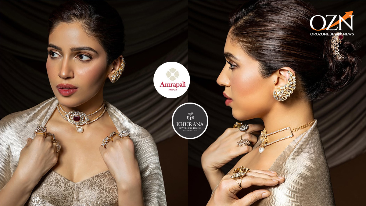 Bhumi Pednekar’s Red Carpet Look Blends Khurana Jewellery House And Amrapali Heritage
