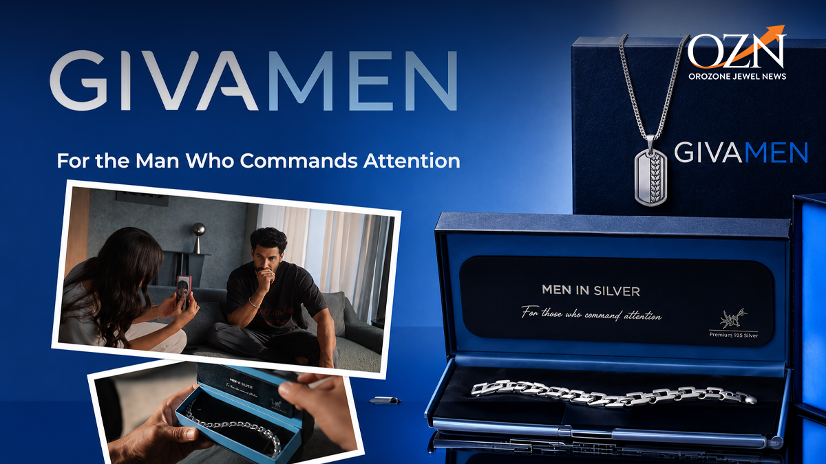 GIVA Strengthens Men’s Silver Jewellery Line with ‘Men Want Gifts Too’ Campaign