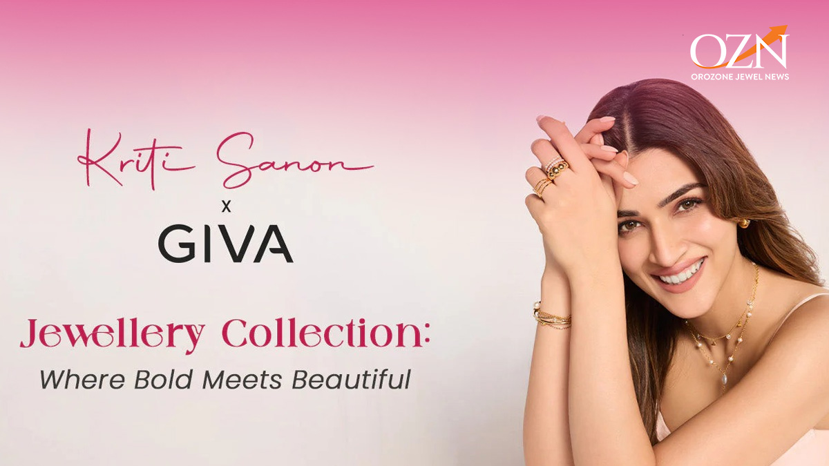 GIVA Signs Kriti Sanon as Brand Ambassador for Silver-Focused Campaign
