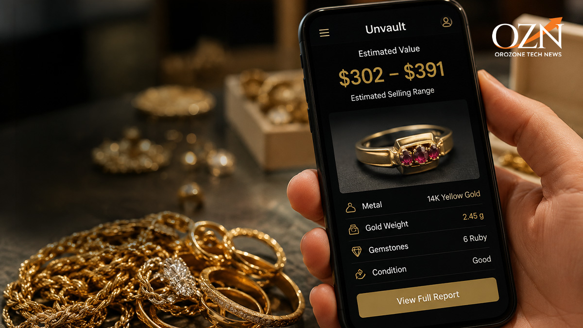 Unvault Uses Image-Based AI To Estimate Gold Jewellery Value